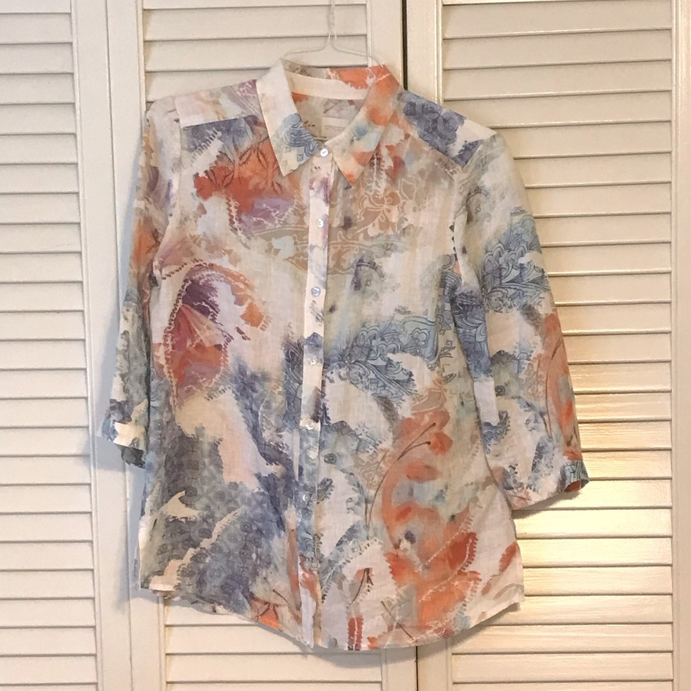 Chicos Women’s Button Down Blouse